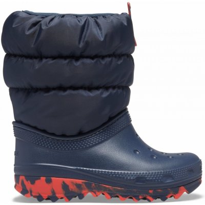 Crocs Classic Neo Puff Boot Navy – Zboží Mobilmania