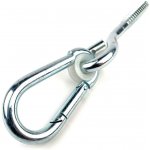 SVX Hák houpačkový s karabinou a vrutem pozinkovaný 10,6x230mm – Hledejceny.cz