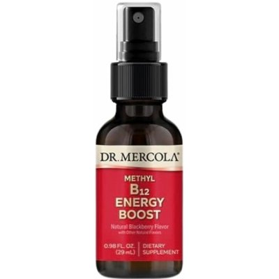 Dr. Mercola Vitamin B12 Energy Booster 29 ml – Hledejceny.cz