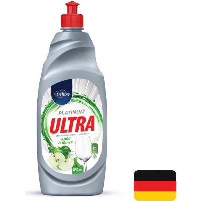 Deluxe Platinum Ultra Apfel & Minze prostředek na nádobí 850 ml – HobbyKompas.cz