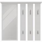 Topeshop Věšák FERNANDO bílý – Zboží Dáma