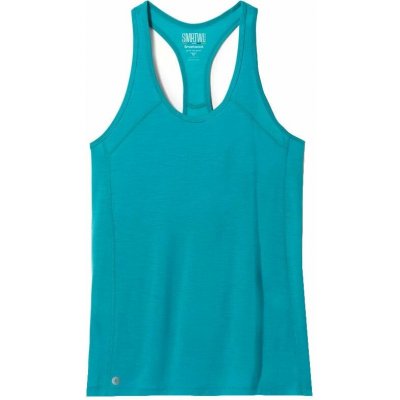 Smartwool Women's Active Ultralite Racerback Tank Deep Lake S Outdoorové – Zboží Dáma