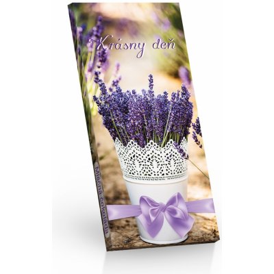 Sweet & Snack Čokoláda mlečná Krásný den Levandule 100 g – Sleviste.cz