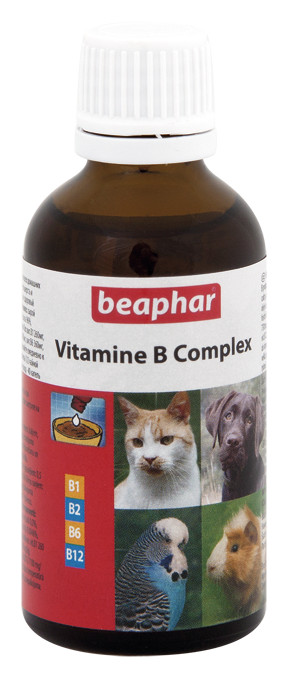 Beaphar Vitamin B-komplex 50 ml od 113 Kč - Heureka.cz