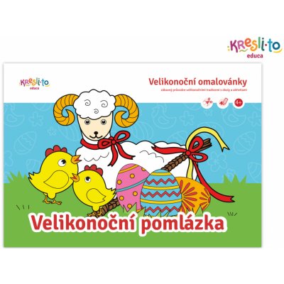 Velikonoční omalovánky Velikonoční pomlázka – Zbozi.Blesk.cz