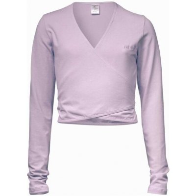 Papillon Cross-over Long Sleeves baletní svetr růžová – Zboží Dáma