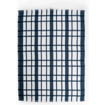 Etex Utěrka z egyptské bavlny U03 černé káro 50 x 70 cm – Sleviste.cz