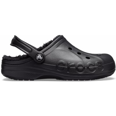 Crocs Baya Lined Clog Black/Black – Zboží Mobilmania