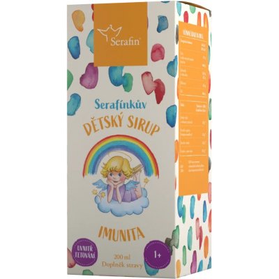 Serafin Dětský sirup Serafínkův 200 ml – Zbozi.Blesk.cz