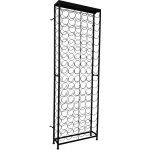 vidaXL Stojan na víno na 108 lahví, kovový – Sleviste.cz