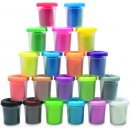 MAC TOYS Modelovací veselá sada 20 tub s doplňky 50 g různé barvy