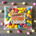 Nutworld Čokoládová velikonoční vajíčka s arašídy v celofánku se zajíčkem 200 g – Zboží Mobilmania