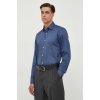 Pánská Košile Boss bavlněná košile slim s klasickým límcem námořnická modř 50497147