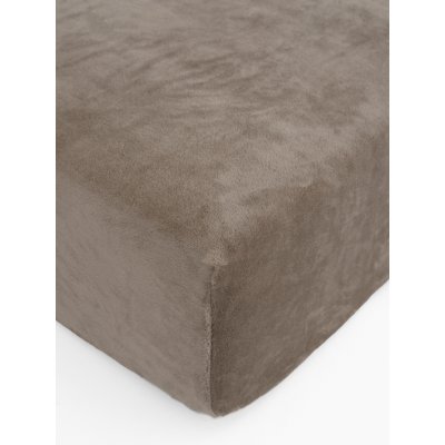 MKLuzkoviny.cz Prostěradlo mikroplyš Deluxe šedohnědé 200x200 – Zboží Dáma