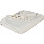 Atmosphera Bavlněný přehoz 160x220 barva slonová kost 131645A béžová – Zboží Dáma