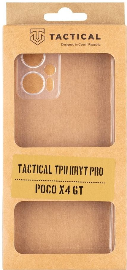 Pouzdro Tactical TPU Poco X4 GT čiré