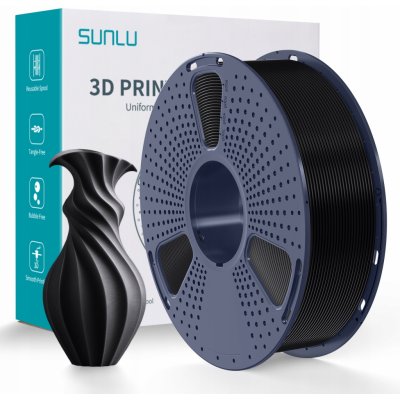 Sunlu PLA+ 1,75mm 1kg Černá – Zboží Živě