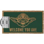 Pyramid International Star Wars: Yoda Welcome You Are 60 x 40 cm zelená – Hledejceny.cz