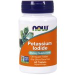 Now Foods Foods Potassium Iodide 30mg 60 tablet – Hledejceny.cz