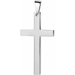 Šperky4U Ocelový přívěšek kříž 17x32 mm OPP1775 – Hledejceny.cz