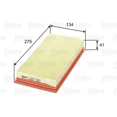 Vzduchový filtr VALEO 585165 – Hledejceny.cz