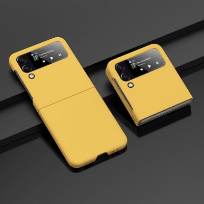 Pouzdro Magic Color Case Samsung Galaxy Z Flip 4 žluté