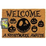 CurePink Nightmare Before Christmas: A Nightmare Awaits 60 x 40 cm hnědá [GP85256] – Zboží Dáma
