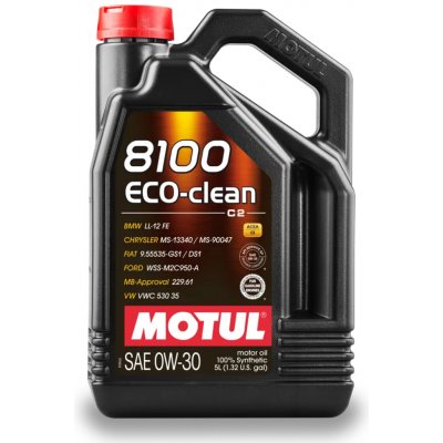 Motul 8100 Eco-clean 0W-30 5 l – Sleviste.cz