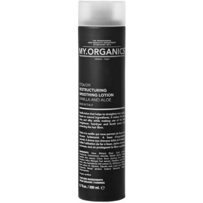 My. Organics The Organic Restructuring Smoothing Lotion Vanilla And Aloe Vlasové mléko 200 ml – Hledejceny.cz