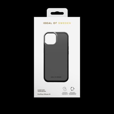 iDeal Of Sweden Clear Case Apple iPhone 15, tinted černé