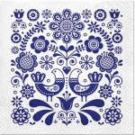 PAW ubrousky L Folk Stamp 33x33cm – Hledejceny.cz