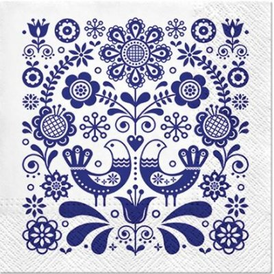 PAW ubrousky L Folk Stamp 33x33cm – Hledejceny.cz