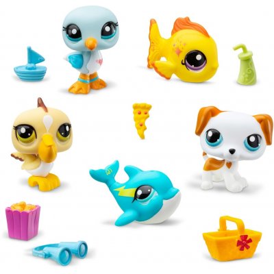 TM Toys Littlest Pet Shop 5 figurek Pláž – Hledejceny.cz
