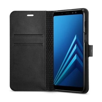 Pouzdro Spigen Wallet S Samsung Galaxy A8 2018 černé