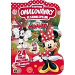 Jiri Models Omalovánky tvarované + samolepky Minnie Mouse – Zboží Dáma