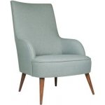 Atelier del Sofa Wing Chair Folly Island modrá