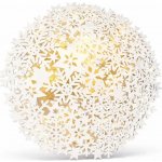 DECOLED 3D LED svítící vločka na baterie 26 × 29 × 3,2 cm teple bílá, IP20 interiér, AA – Hledejceny.cz