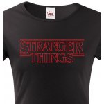 Tričko Stranger Things černá – Zboží Dáma