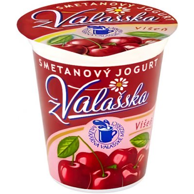 Mlékárna Valašské Meziříčí Smetanový jogurt z Valašska višeň 150 g – Zbozi.Blesk.cz