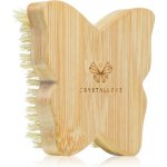 Crystallove Bamboo Butterfly Agave Body Brush masážní kartáč na tělo 1 ks – Sleviste.cz