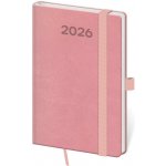 Helma 365 Diář 2026 týdenní kapesní Tisk Pop růžový 580592 – Sleviste.cz