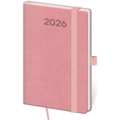Helma 365 Diář 2026 týdenní kapesní Tisk Pop růžový 580592 – Sleviste.cz