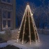 Vánoční osvětlení Prolenta Prémiová světelná síť na vánoční stromek s 300 LED diodami studená bílá 300 cm