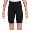 Dětské kraťasy a šortky Nike Dri Fit One Bike Shorts black/white