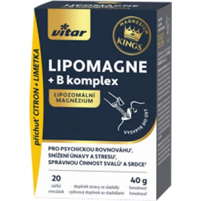 Vitar LIPOMAGNE+B komplex 20 x 2 g – Hledejceny.cz