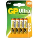 Baterie primární GP Ultra AA 4ks 1014214000