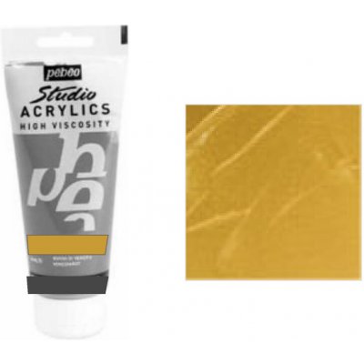 Pébéo Studio Acrylic Akrylová barva 100 ml 350 červené zlato iridescentní – Hledejceny.cz