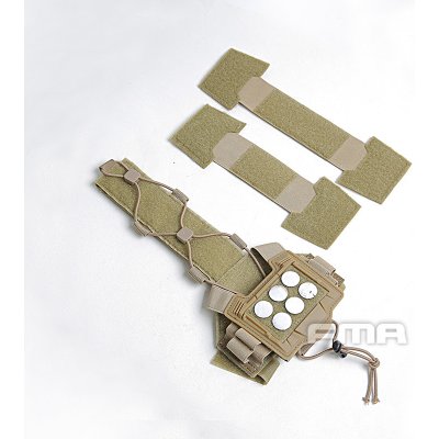 FMA Agility Bridge kryt na helmu se suchým zipem Pískový – Zboží Dáma