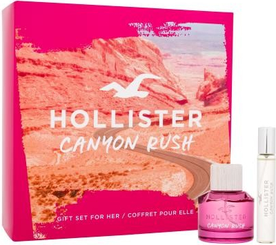 Hollister Canyon Rush sada EDT 50 ml + EDT 15 ml pro ženy