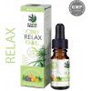 Doplněk stravy na spánek a nervovou soustavu Plant of Life CBD/CBG kapky Izolátový konopný olej s CBD a CBG 25+5 % Relax 10 ml